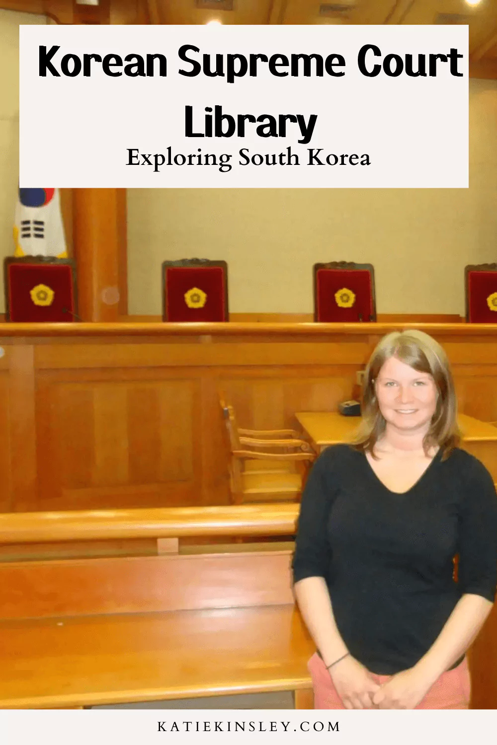 Korean Supreme Court Library Pin
