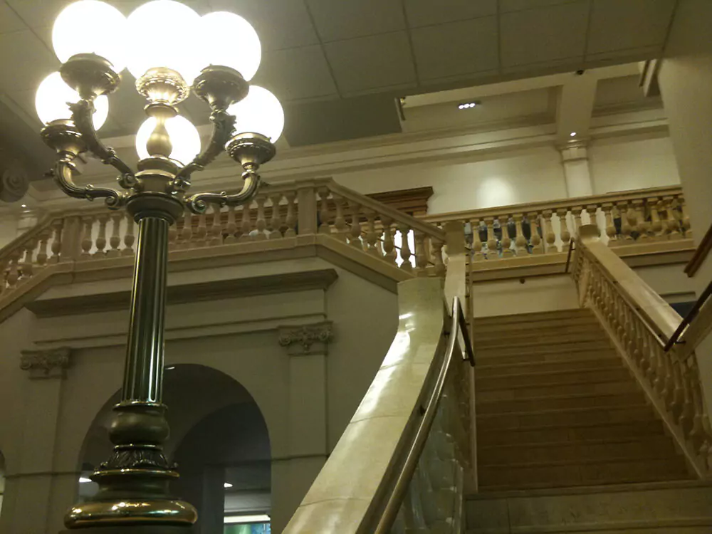Milwaukee Public Library Staircase