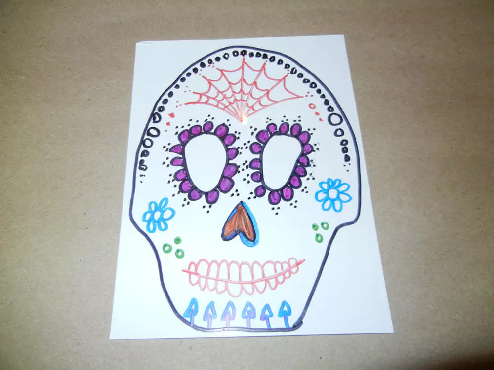 MAM Art After Dark skull