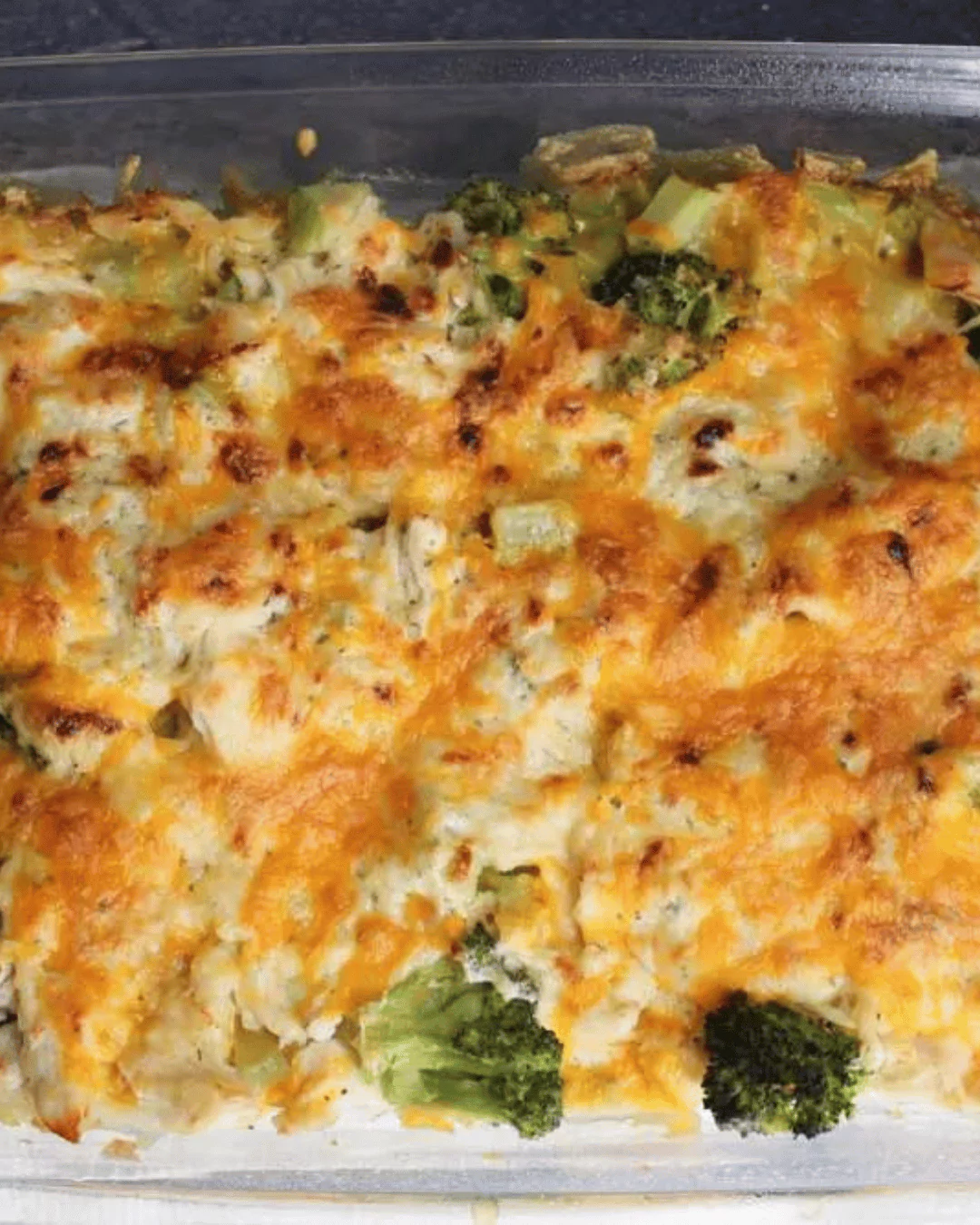 Low-Carb Cheesy Ranch Chicken Casserole