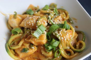 Sesame Chicken Zoodles