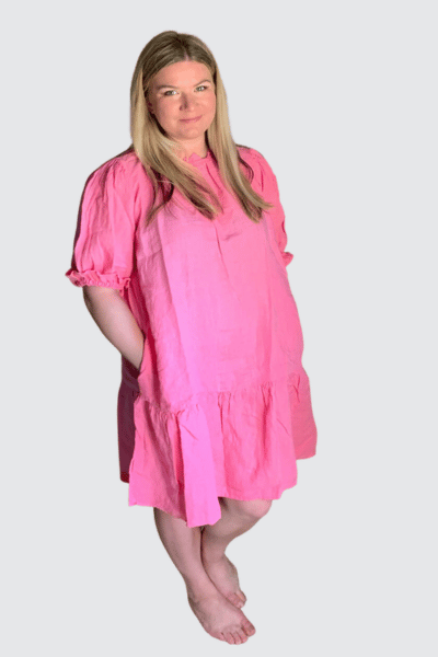 Velvet by Graham & Spencer Pink Bernice Dress