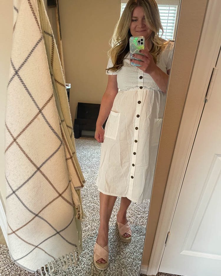 white dresses from amazon