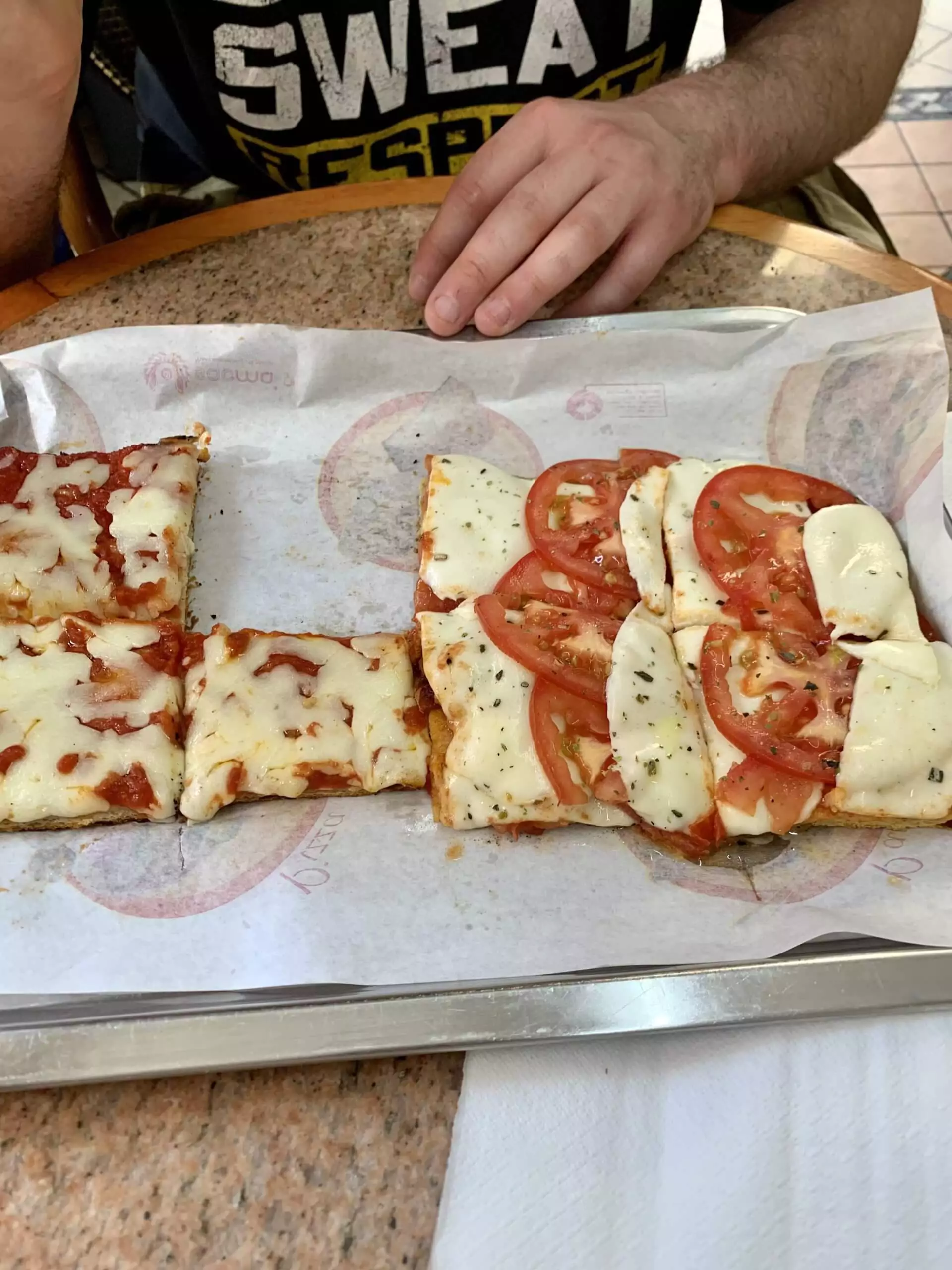 pizzeria del secolo pizza