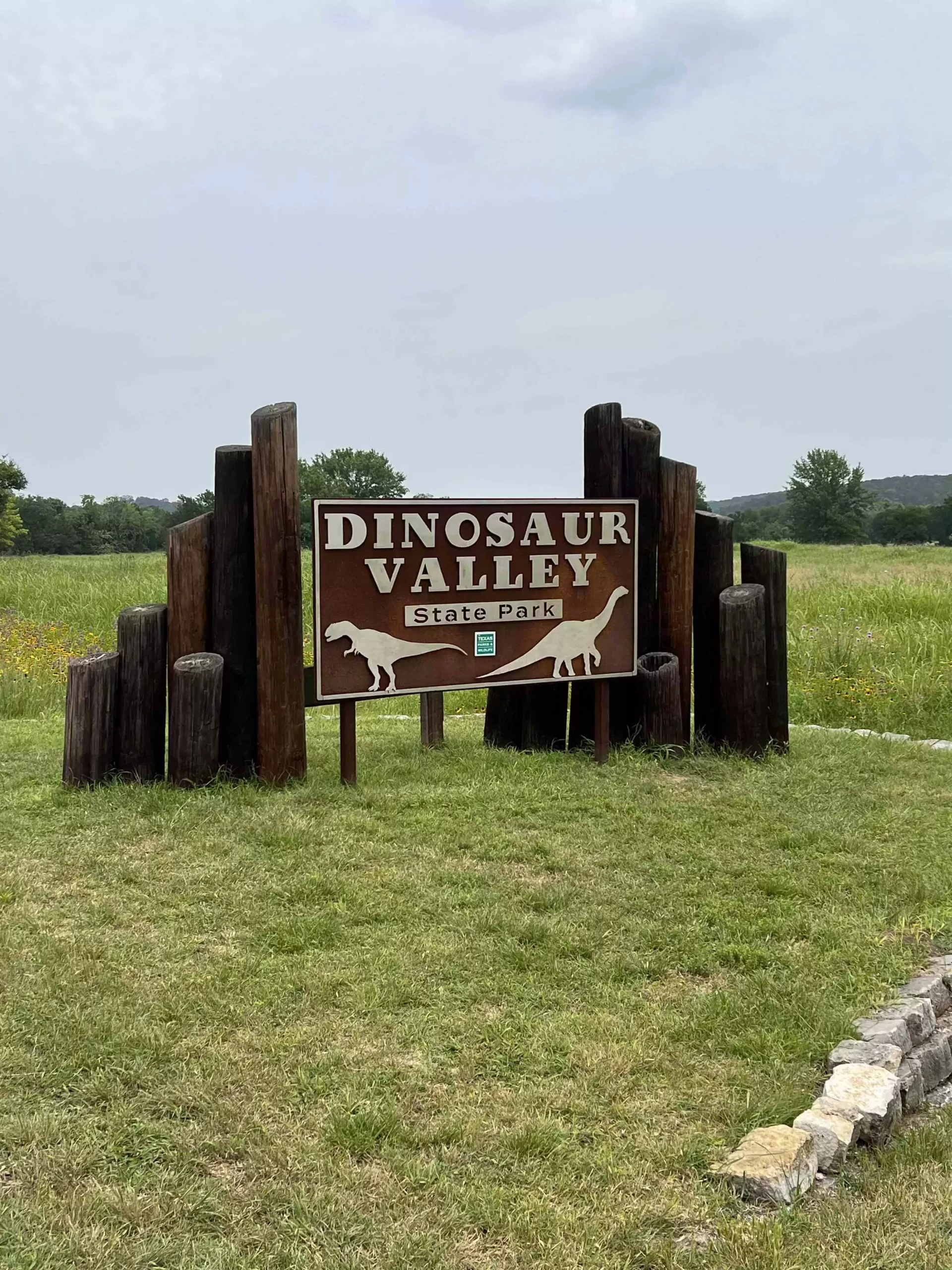 Dinosaur Valley State Park Sign