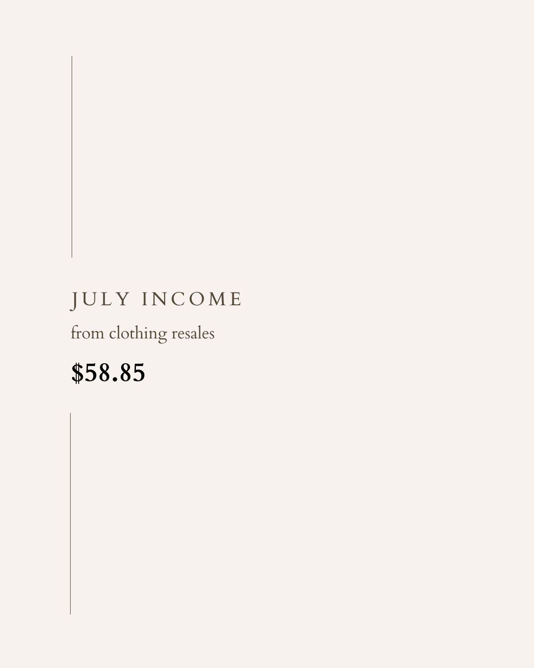 July 2023 Side Hustle Income