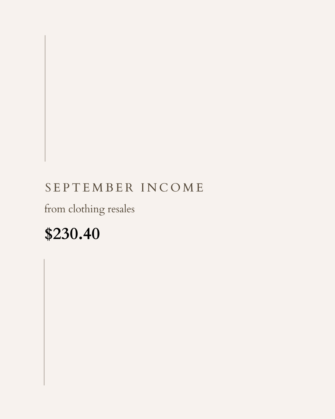 September 2023 Side Hustle Income