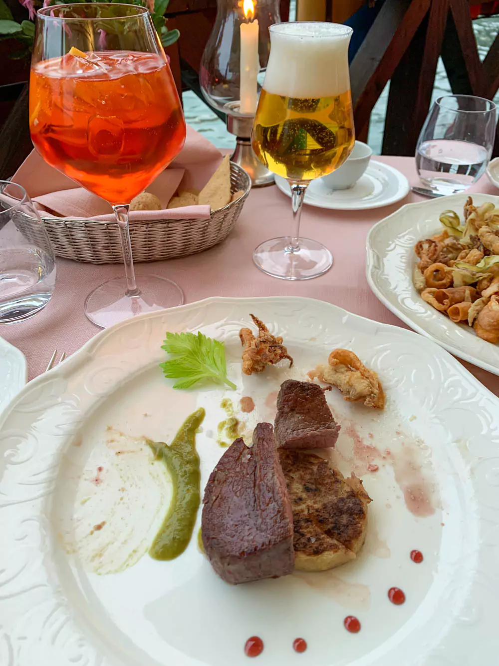 Dinner at Ca’ Sagredo Hotel