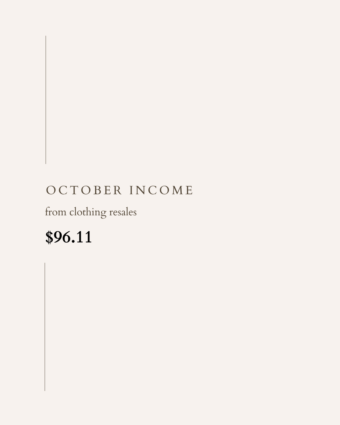 October 2023 Side Hustle Income