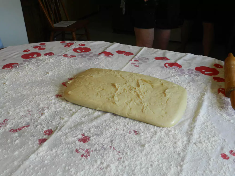 kneaded dough