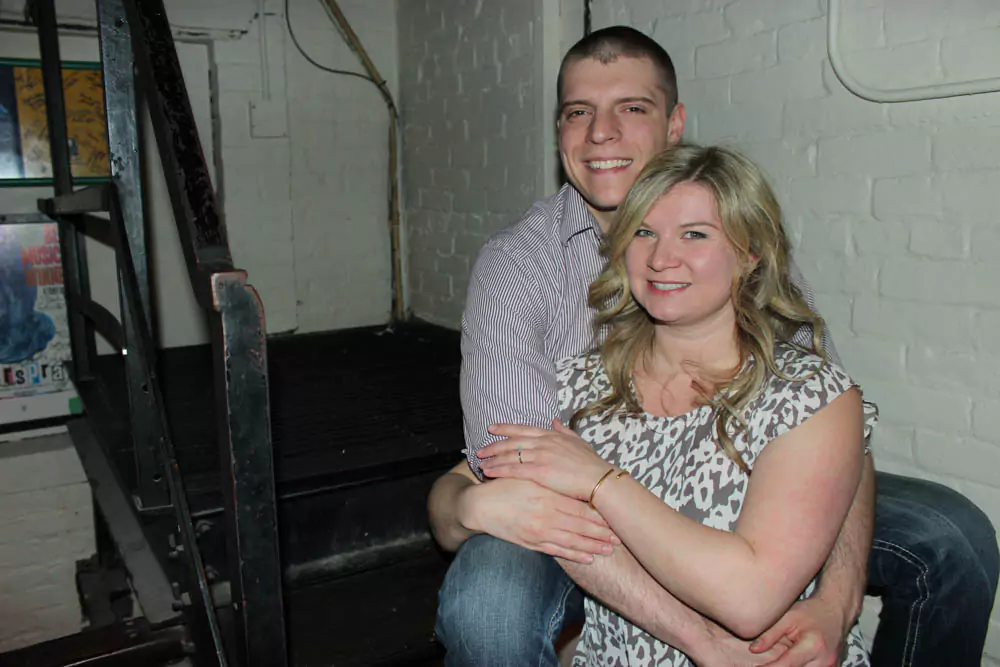 Milwaukee Safe House Katie and Zack Engagement Photos