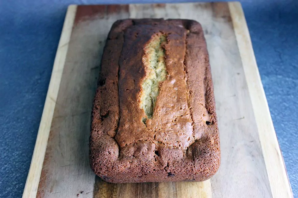 chocolate chip banana bread 2