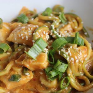 Sesame Chicken Zoodles