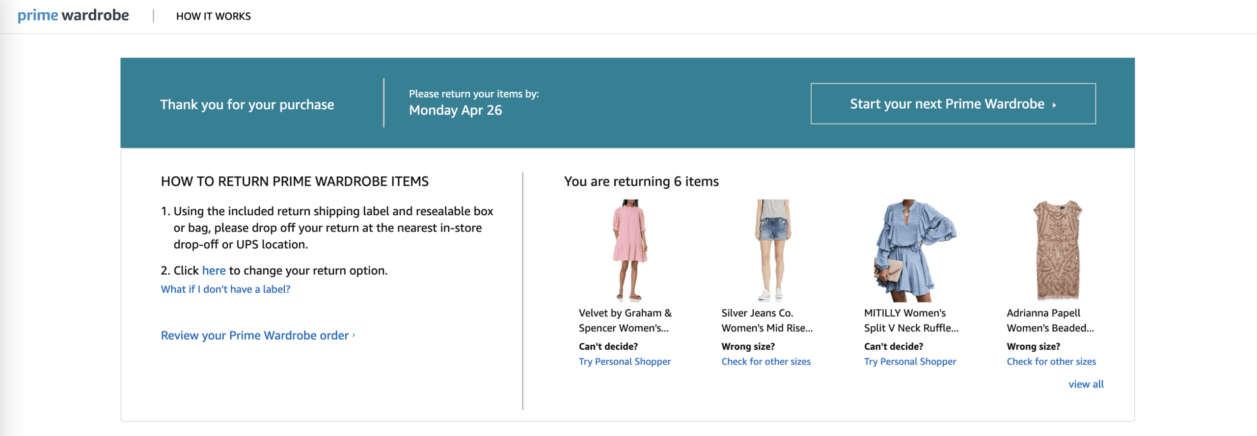 Return Prime Try Before You Buy