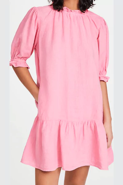 Velvet by Graham & Spencer Pink Bernice Dress