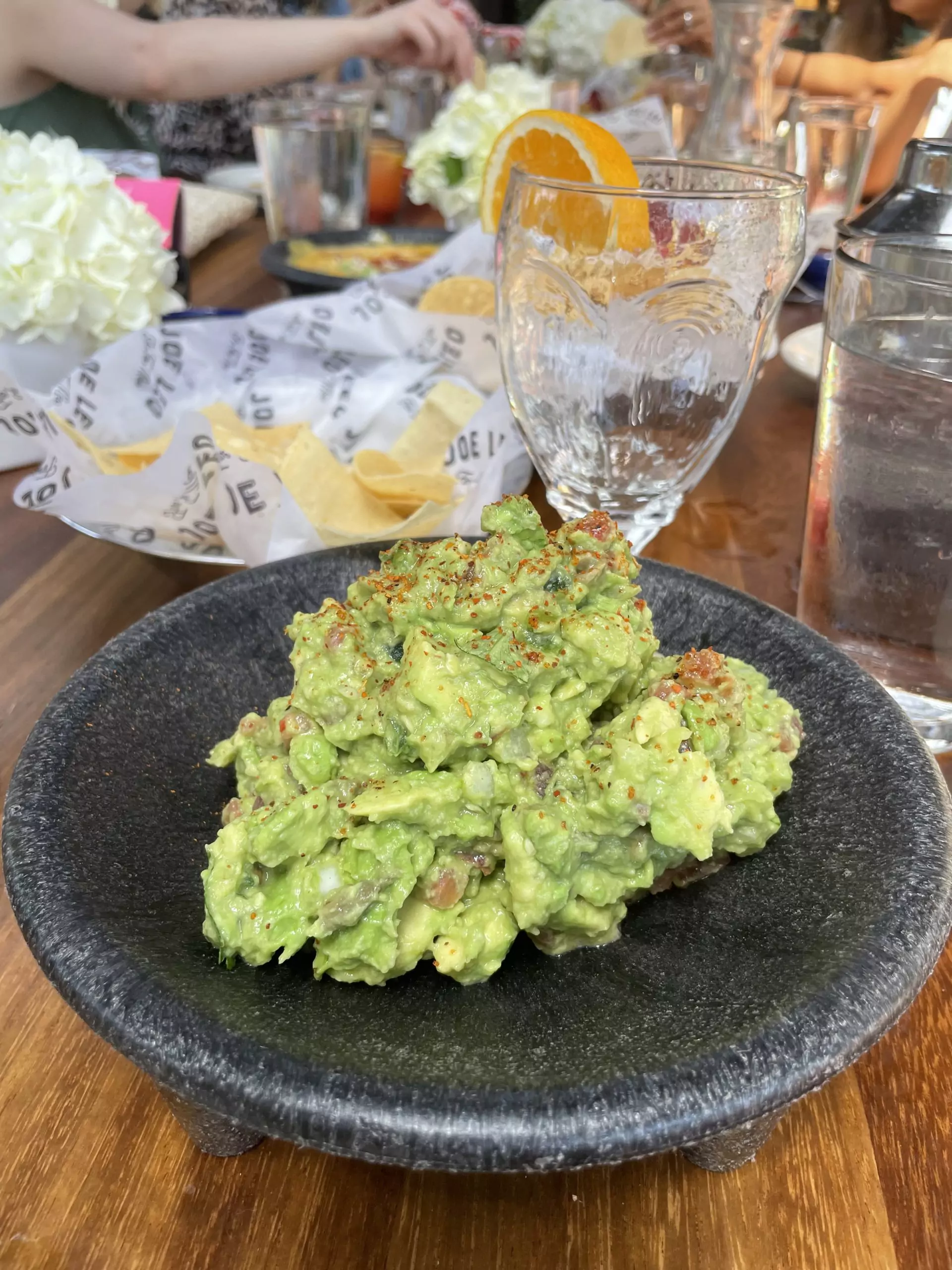 Joe Leo Fine Tex Mex guacamole