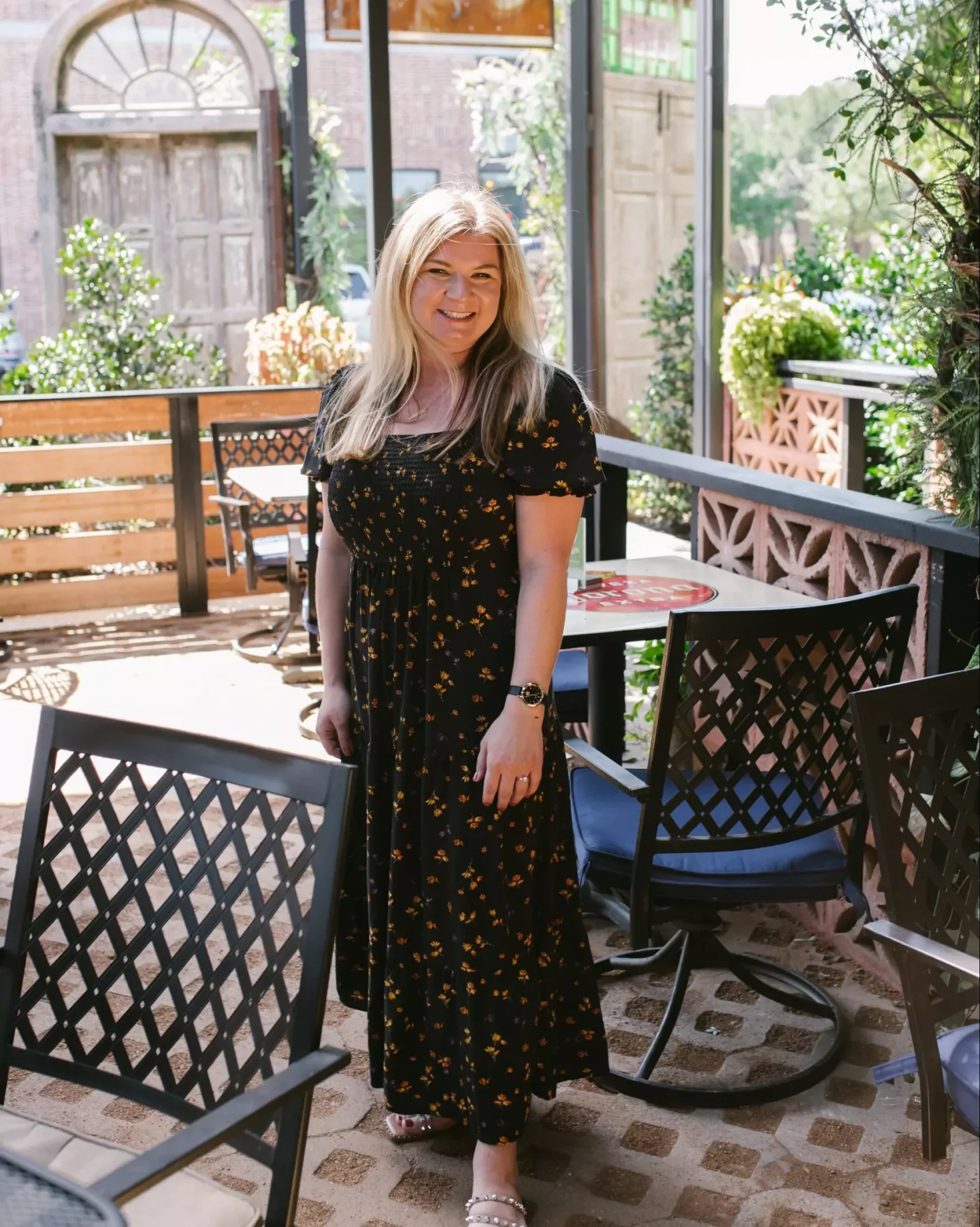 Katie Kinsley at Blogger Brunch