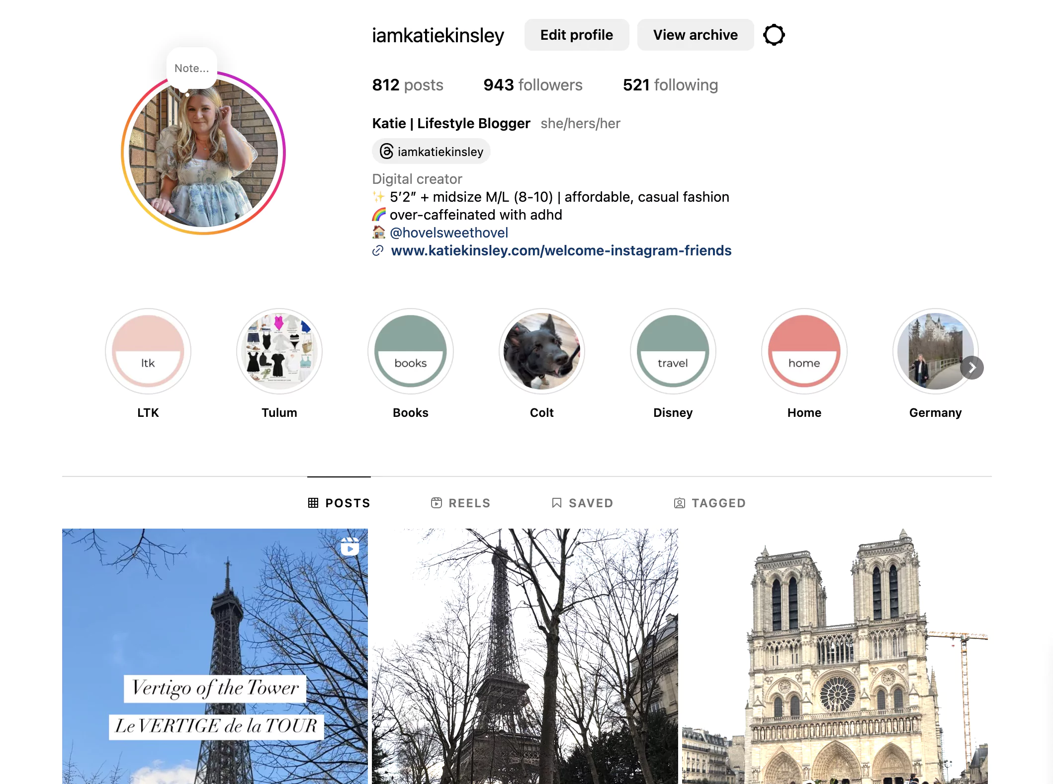 Instagram SEO Tips For Beginners - Take Your Content Further iamkatiekinsley instagram bio