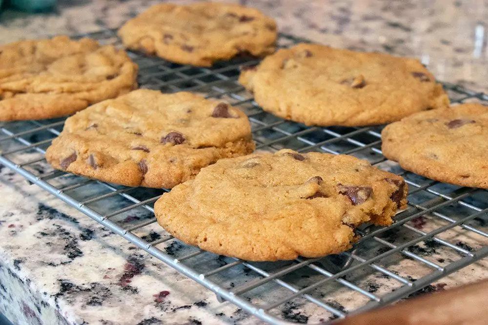 Chocolate-Chip-Cookies-On-Rack