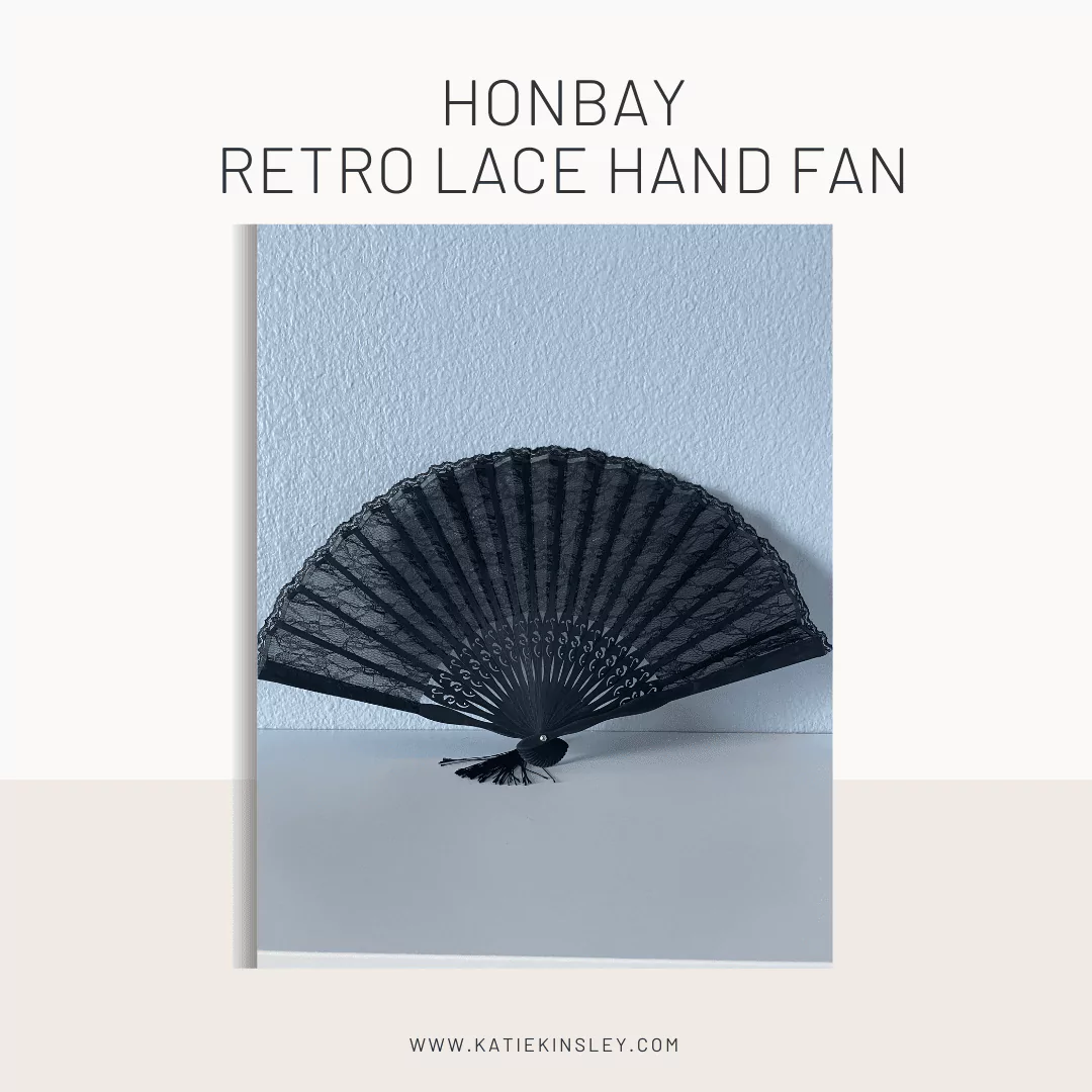 HONBAY Retro Lace Hand Fan