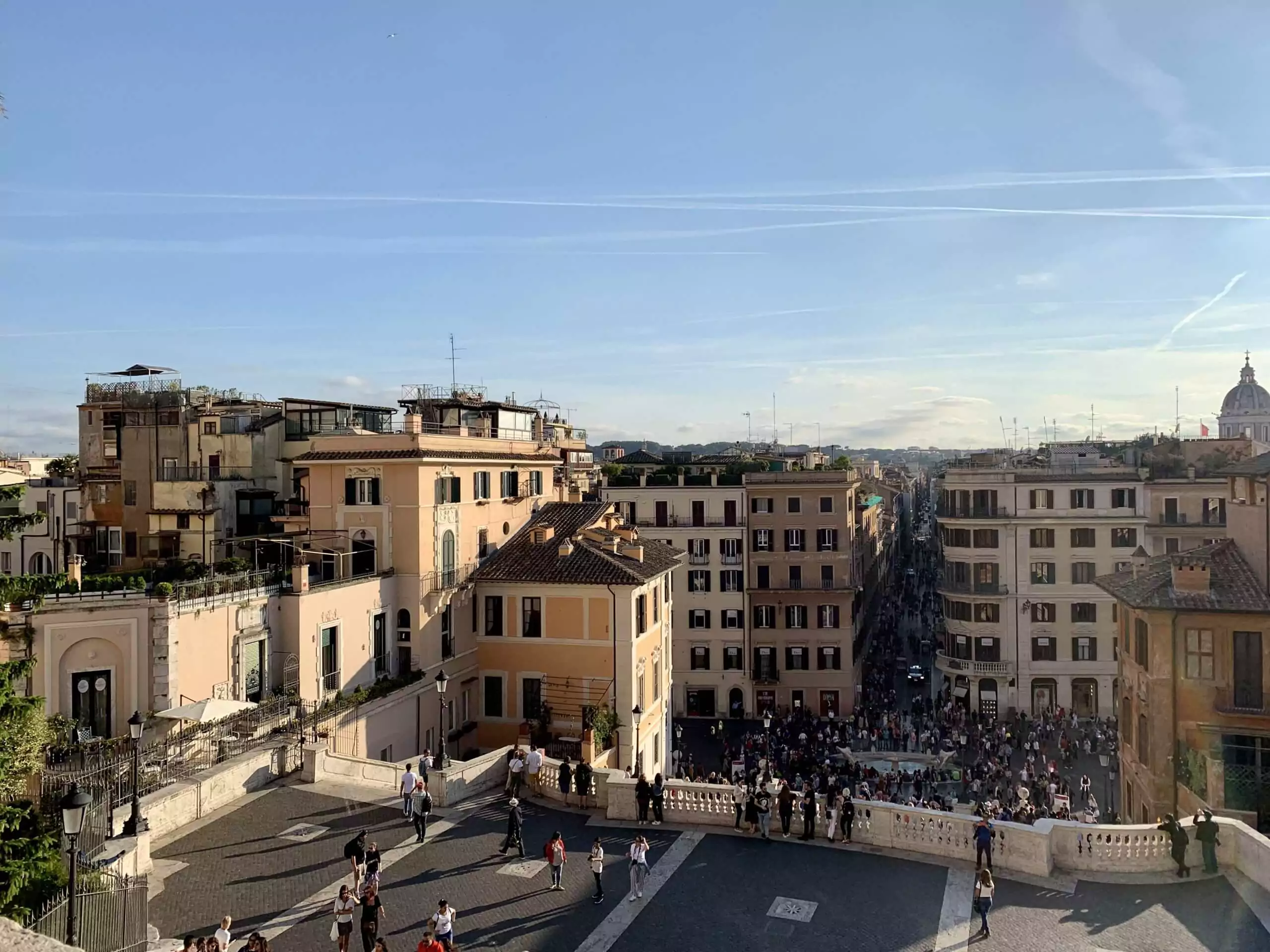 Spanish Steps from the top