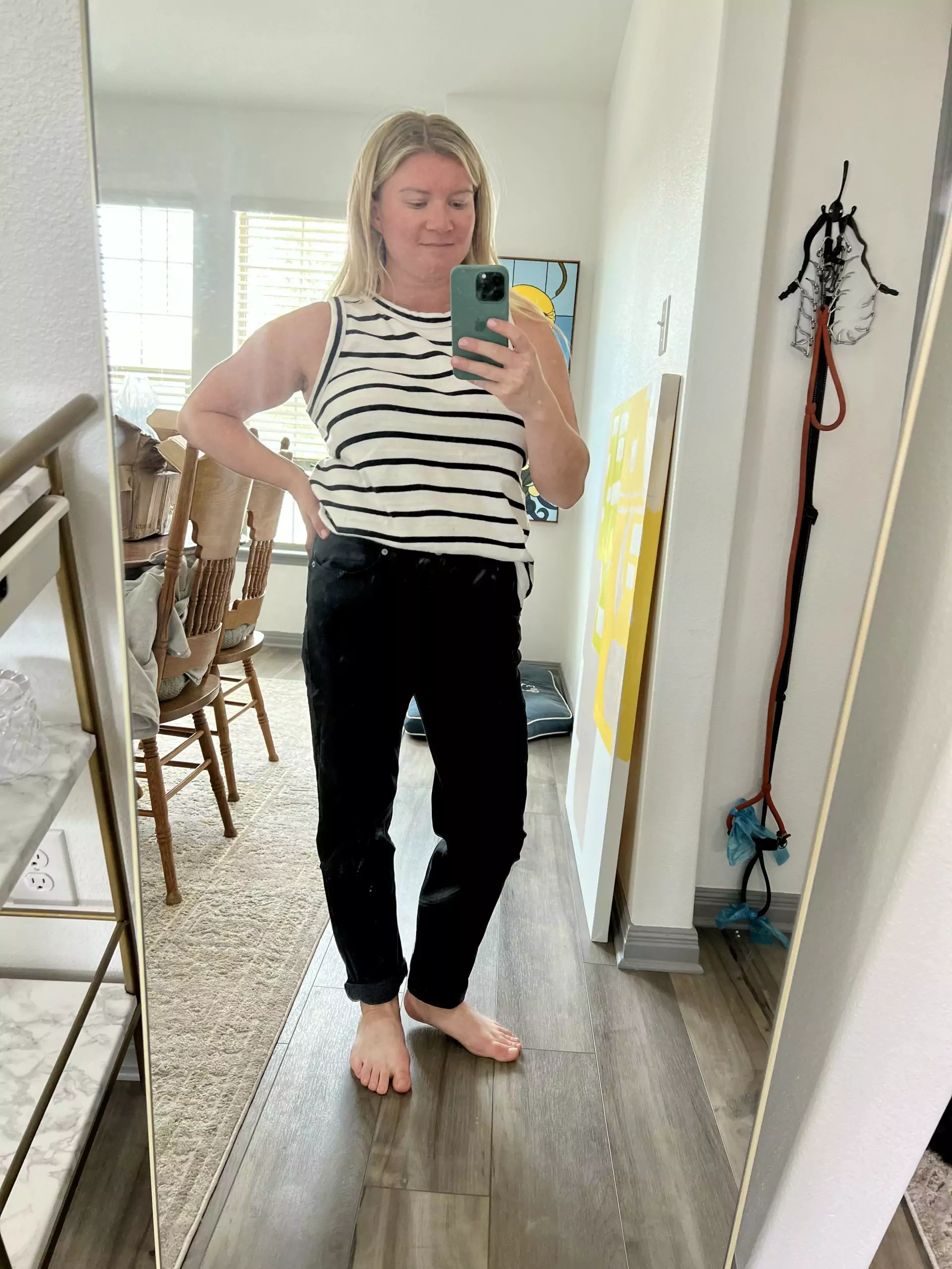 Banana Republic Black Mom Jeans