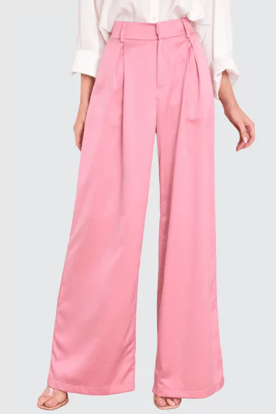 Red Dress Pretty And Polished Mulberry Pink Pants