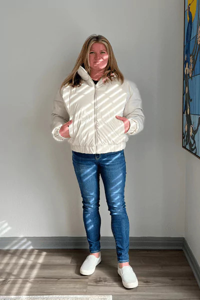 Abercrombie ultra mini puffer