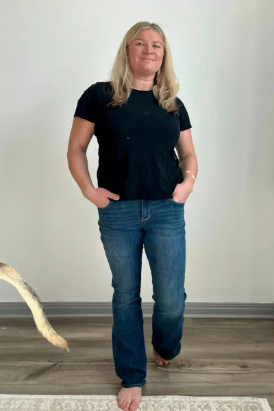 American Eagle Jeans Review AE Curvy Low-Rise Kick Bootcut