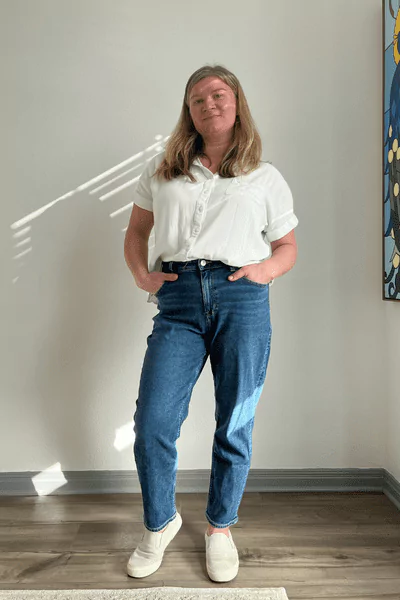 American Eagle Jeans Review Stretch Mom Jean