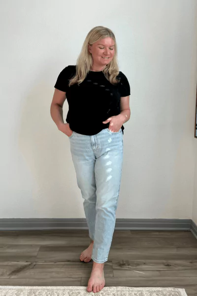 American Eagle Jeans Review AE Strigid Mom Jean