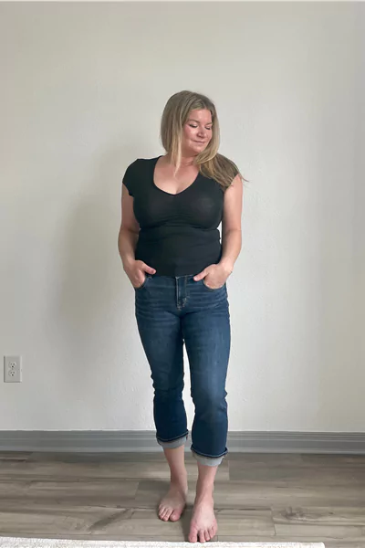 AE Soft & Sexy Cinch-Front Tee