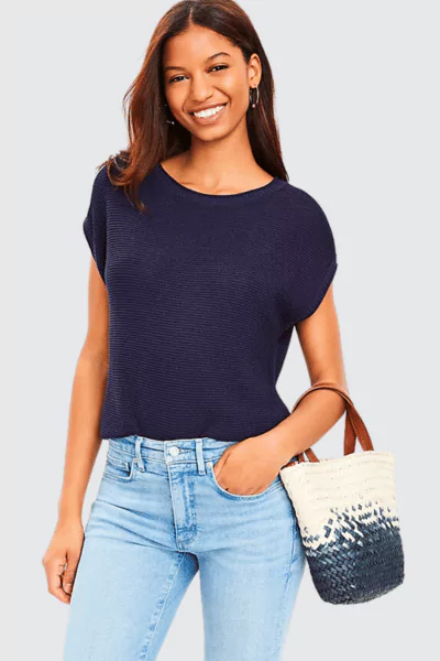 LOFT Muscle Sweater Tee
