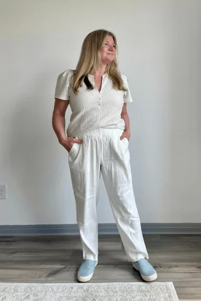 Pull On Taper Pants