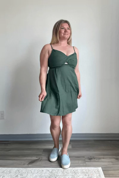 Twist Cutout Cami Dress
