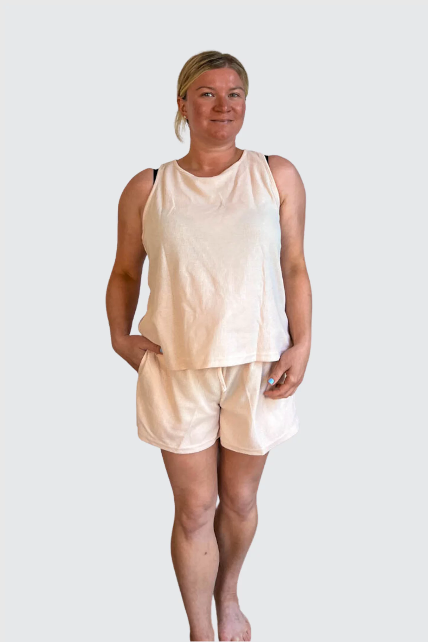 Ekouaer Womens Loungewear Shorts Loose Fit Tank Pajamas