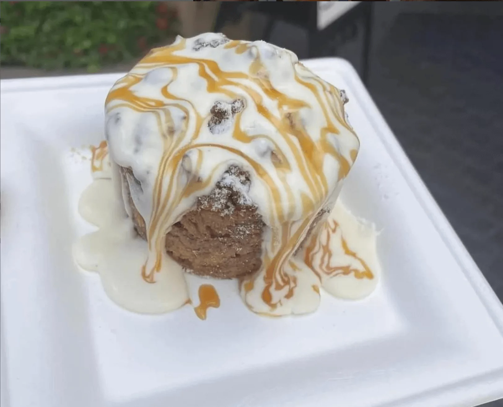Pretzel Bread Pudding