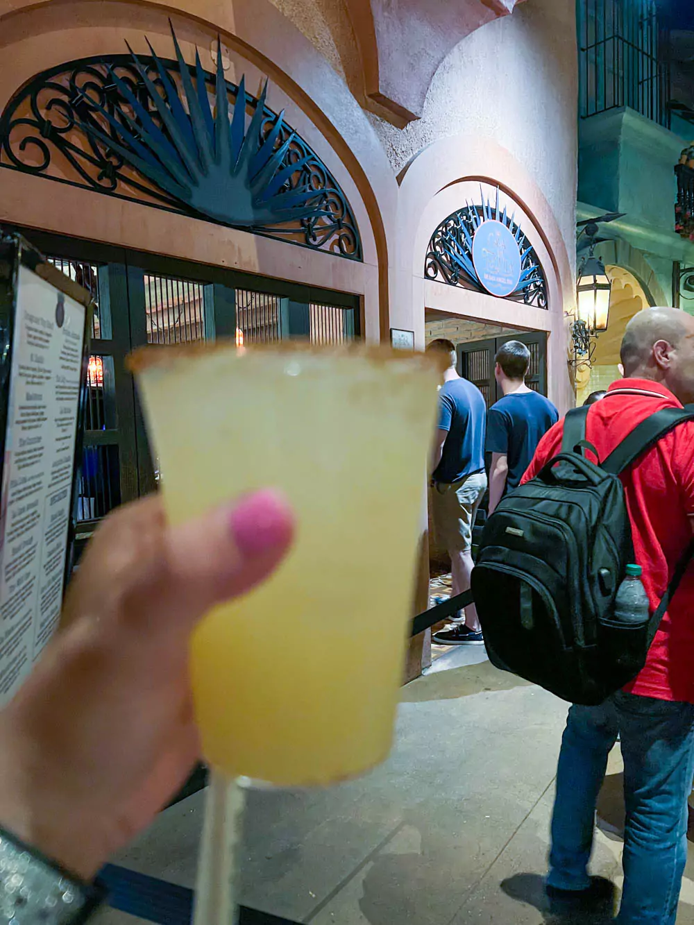 Margarita at La Cava del Tequila