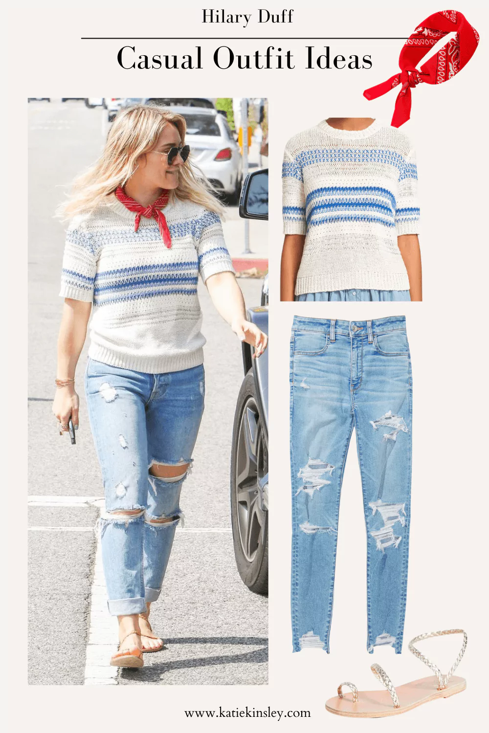 Hilary Duff Casual Outfit Number 1