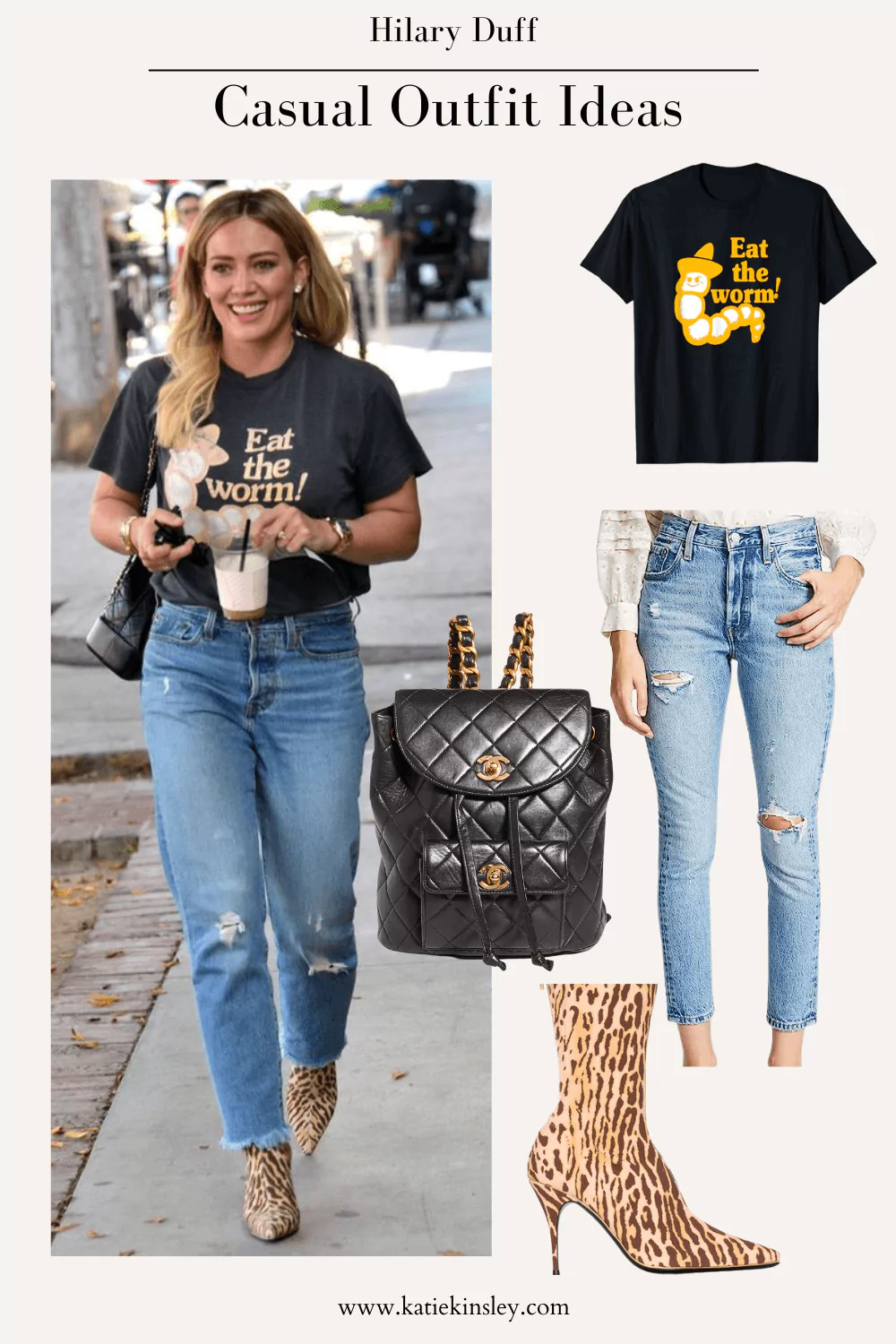 Hilary Duff Casual Outfit Number 2