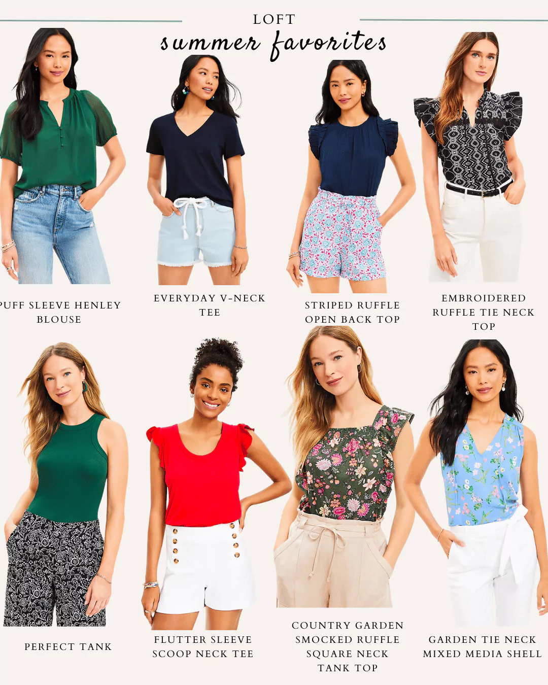 summer favorites from loft