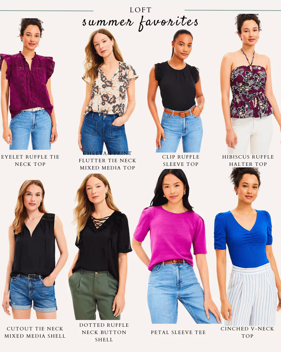 summer favorites from loft
