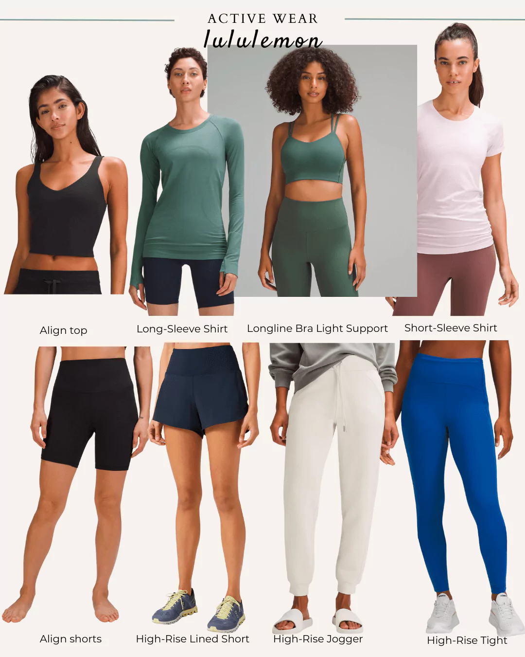 Shop Lululemon Active Wear