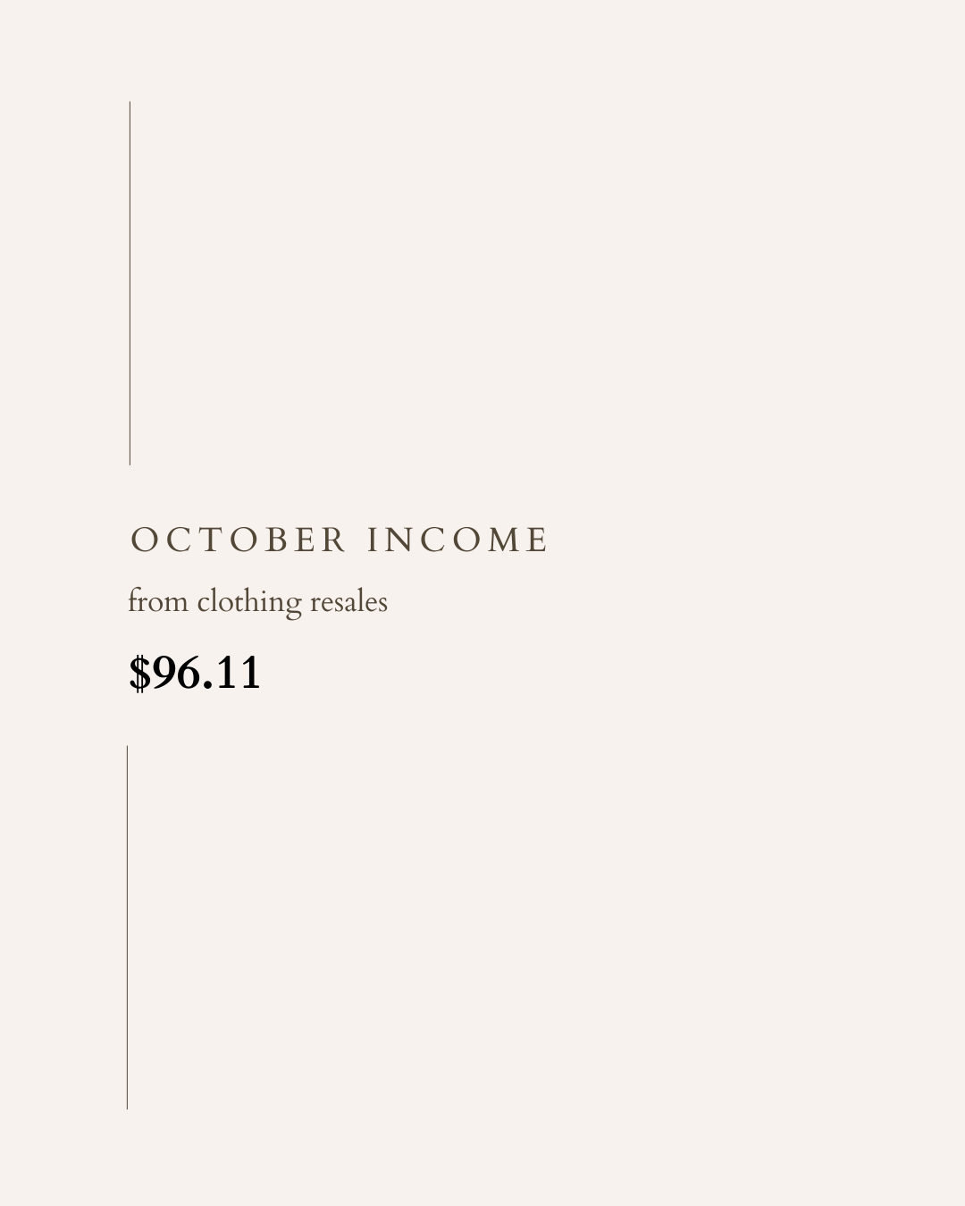Monthly Life Update: October 2023 October 2023 Side Hustle Income