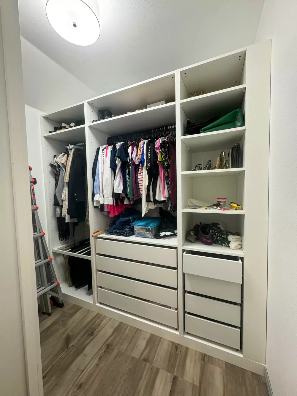Monthly Life Update: December 2023 Ikea Closet DIY Hovel Sweet Hovel
