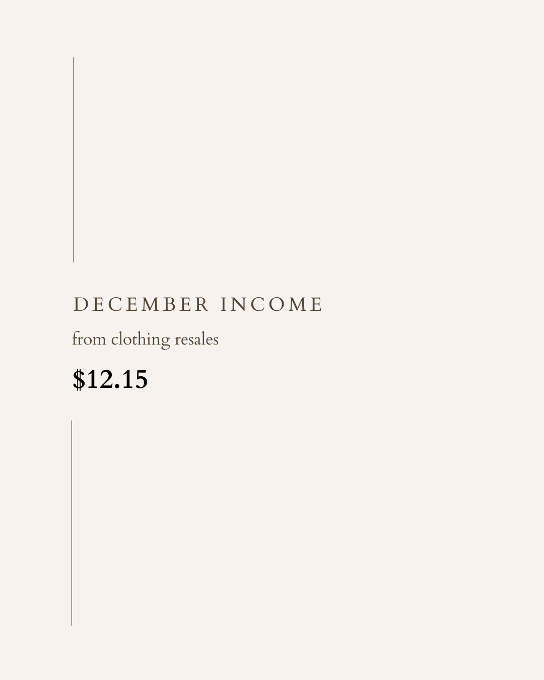 Monthly Life Update: December 2023 December 2023 Side Hustle Income
