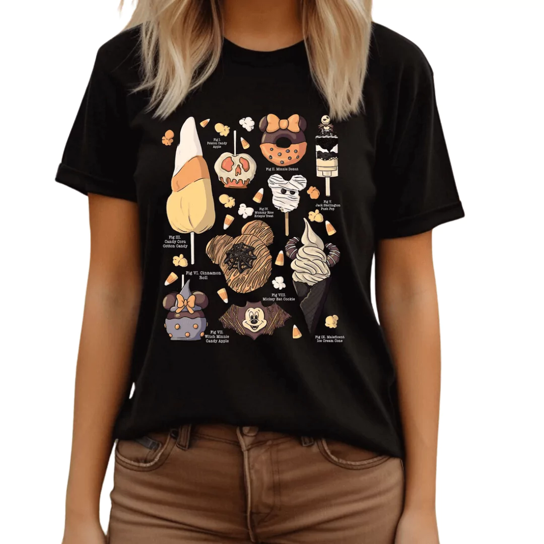 Halloween Disney World Shirts - haunted disney snacks