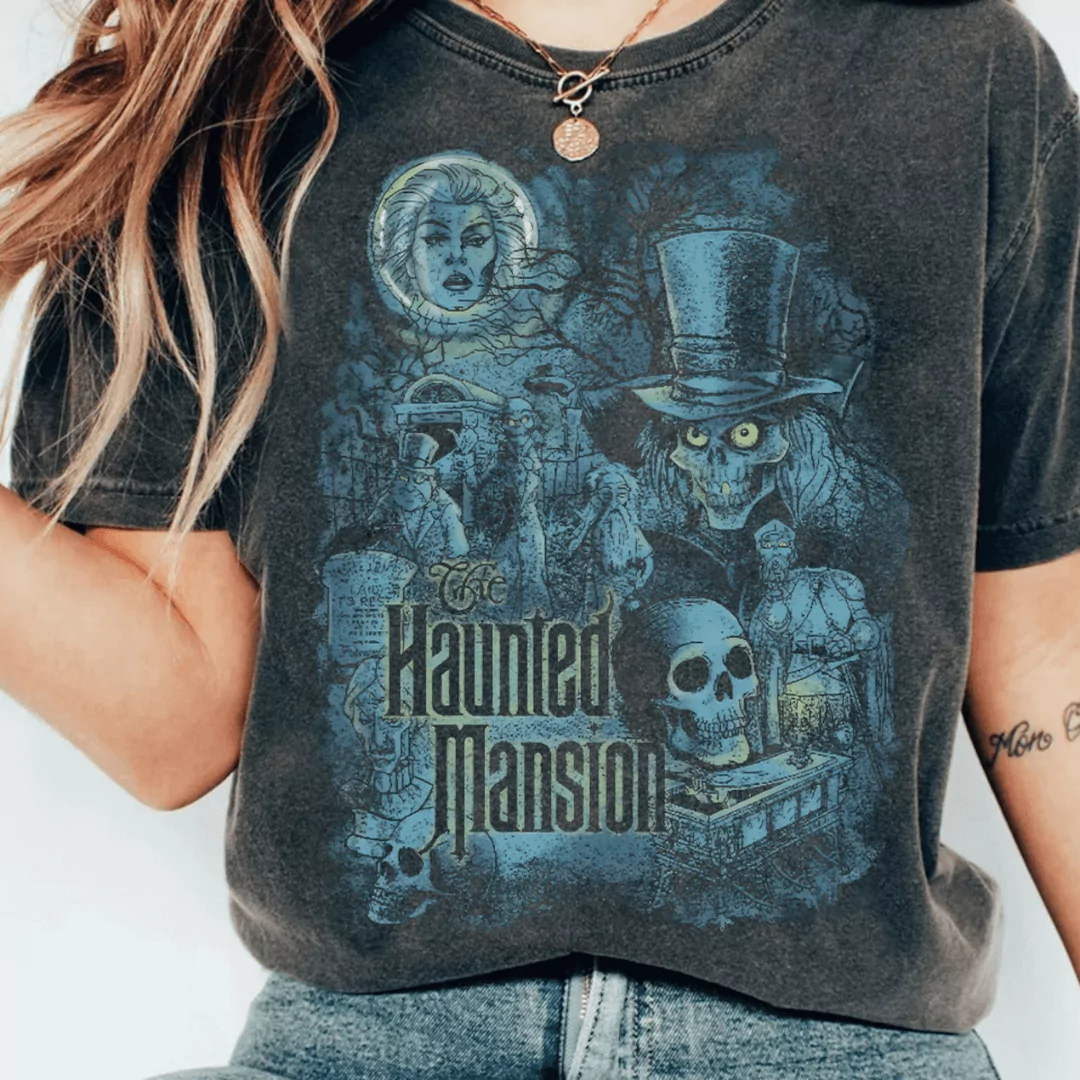 Halloween Disney World Shirts - haunted mansion