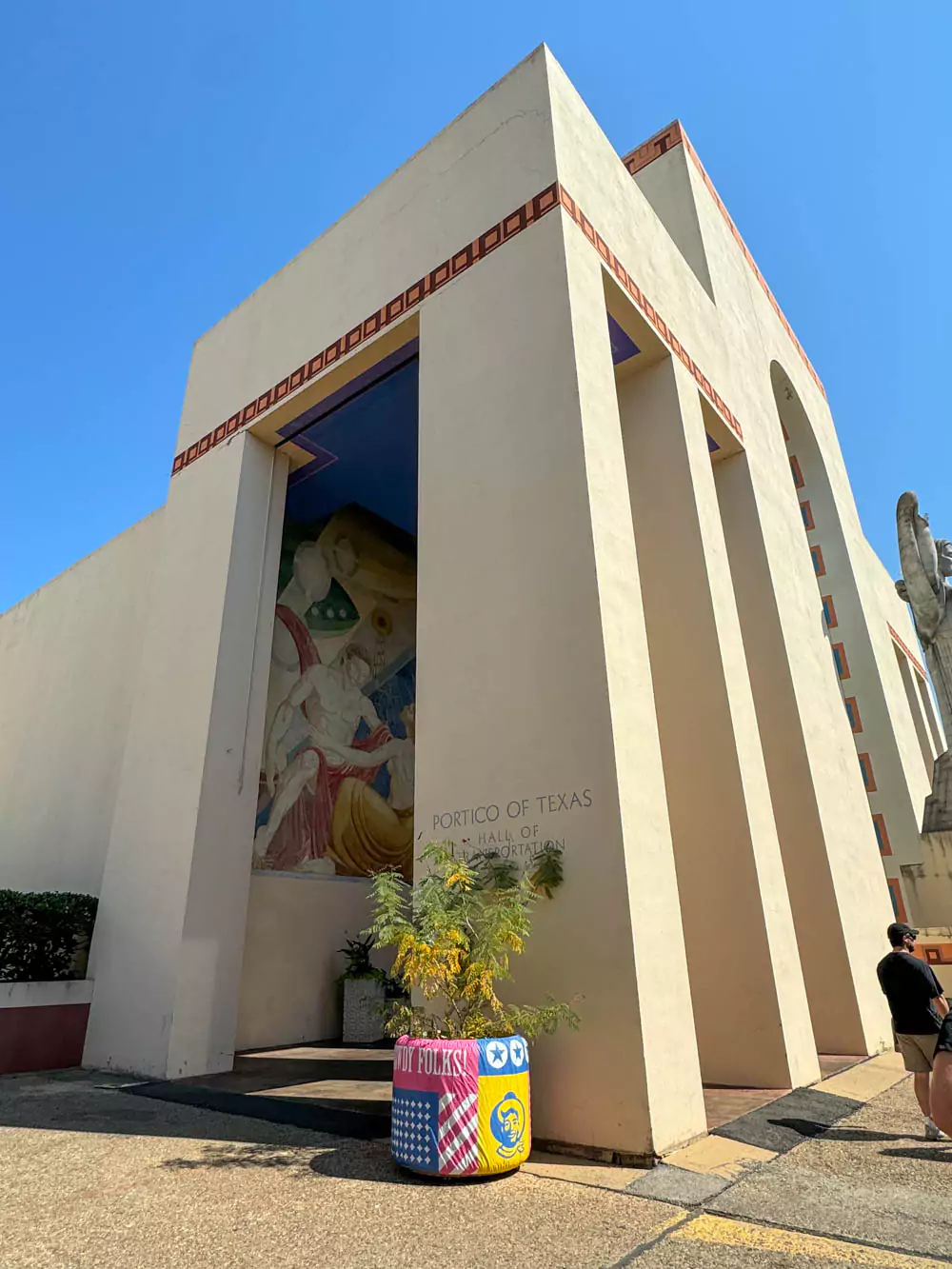 Dallas Fair Park Portico of Texas