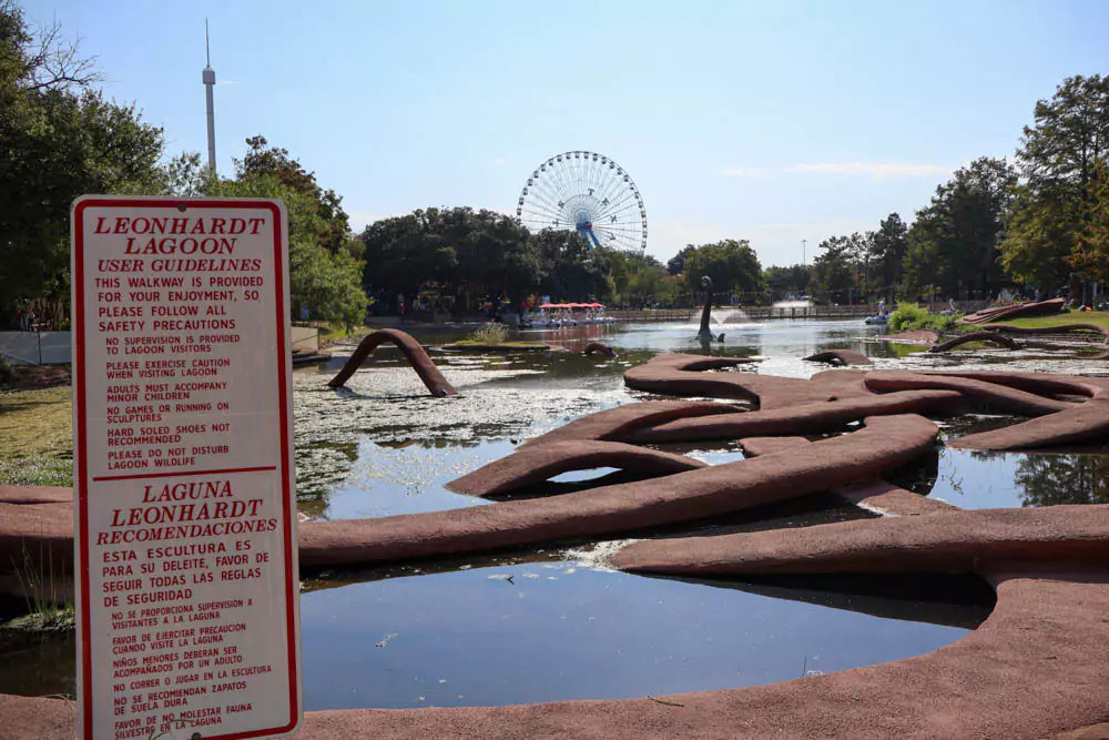 Dallas Fair Park Leonhardt Lagoon